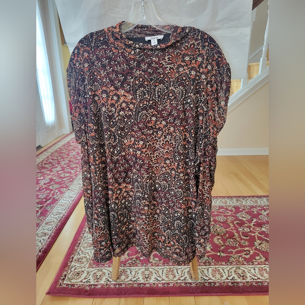 Bar III Multicolor Paisley Women's Blouse